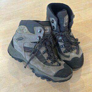 Scarpa "Go Up" Gray Suede Gore-Tex Medium Duty Hiking Boots Men's 7.5